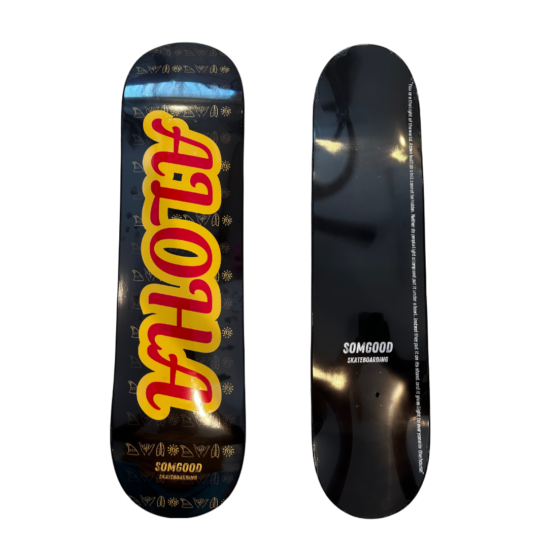 Aloha Logo Deck 8in